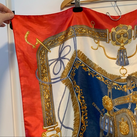 Designer Inspired Square Scarf - Picture 9 of 15